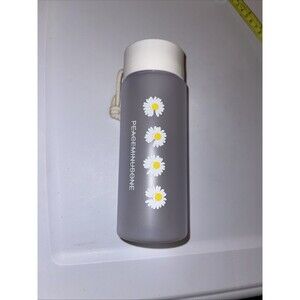 BPA Free Transparent Plastic Water Bottle Creative Frosted  Design 500ml - Frost